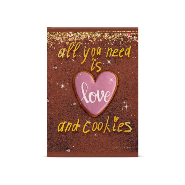 Бизнес-блокнот А5  80л 7Бц Sweet Life АКЦИЯ