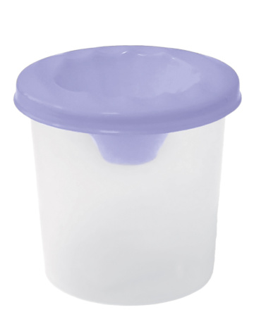 Стакан -  непроливайка  Нежный микс