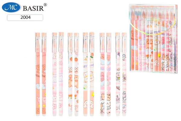 Ручка гель "пиши-стирай" Bear  0,5мм, синяя