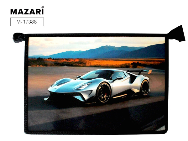 Папка д/труда А4 Машина