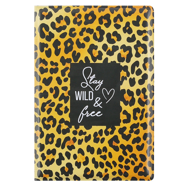 Обложка/паспорта "Леопард" ПВХ, без уголков