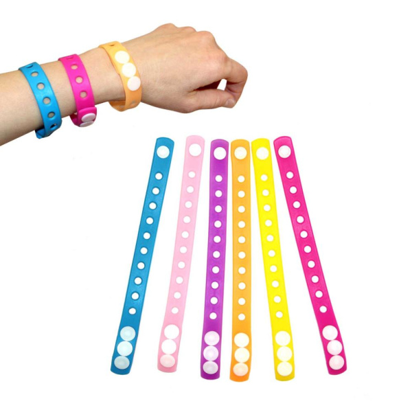 Браслет ПВХ Кнопки 20см