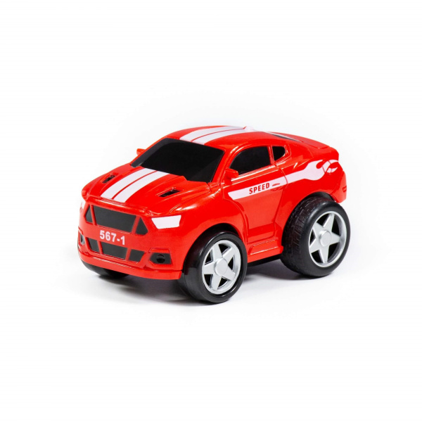 Автомобиль гоночный №1 "Крутой вираж", инерцион.