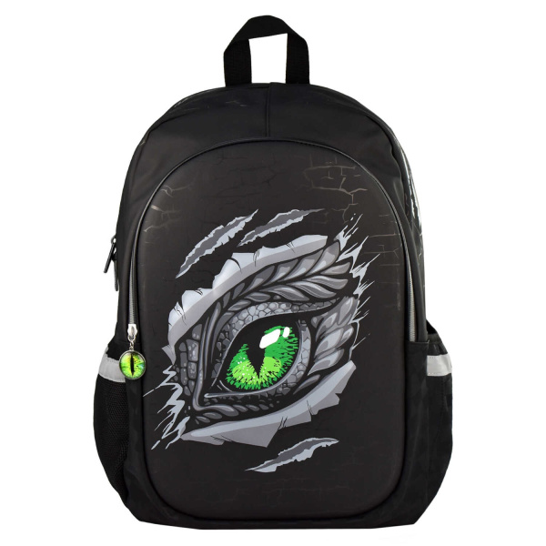 Рюкзак 29,5*41*15см Глаз дракона, иск. кожа, 1отд