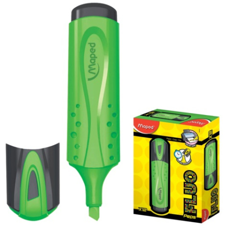 Маркер  текст зеленый Highlighter