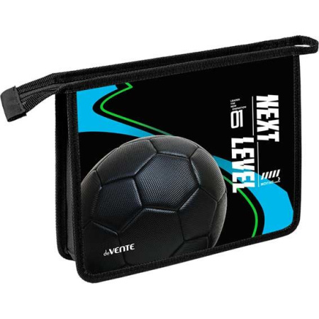 Папка д/тетр  А5  на молнии  Next Level Football