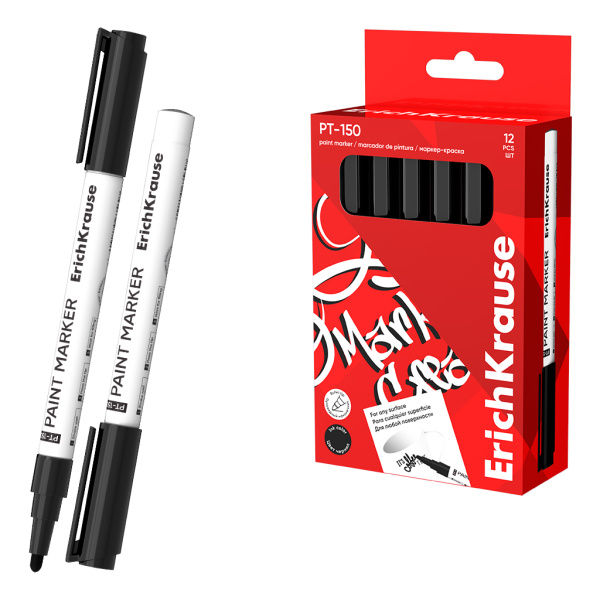 Маркер-краска черный  PT-150
