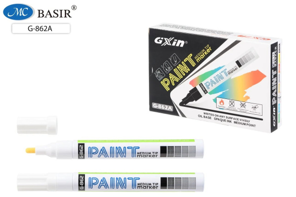 Маркер-краска белый