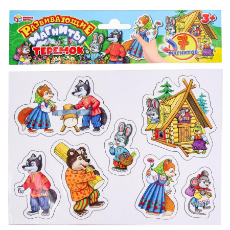 Игра на магнитах Теремок