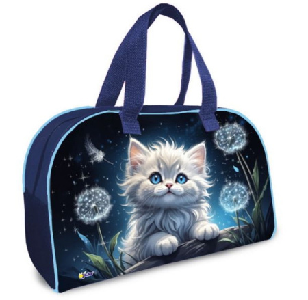 Сумка для внешкольных занятий Котик в одуванчиках