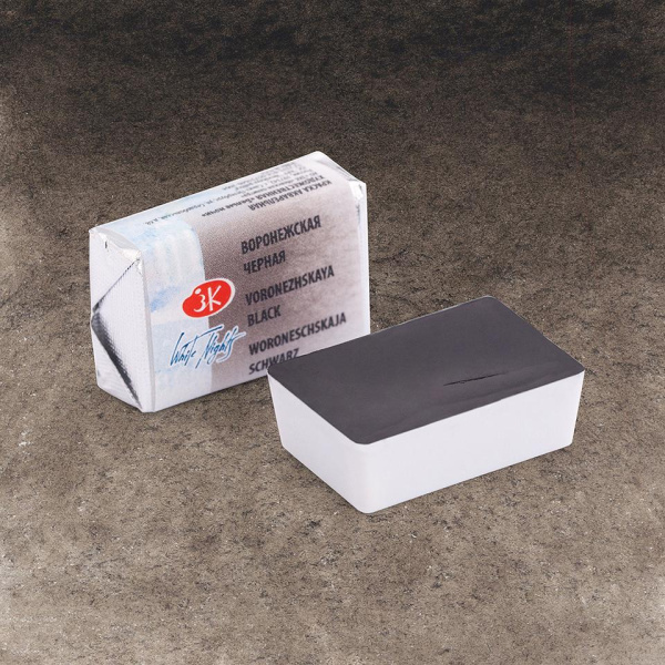 Акварель воронежская черная Белые ночи кюветы 2,5 мл