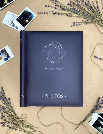 Фотоальбом магнитный 10л Млечный путь