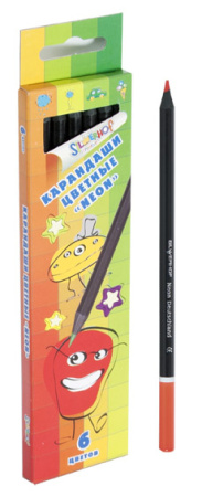 Карандаши Emotions creative  6цв. неон