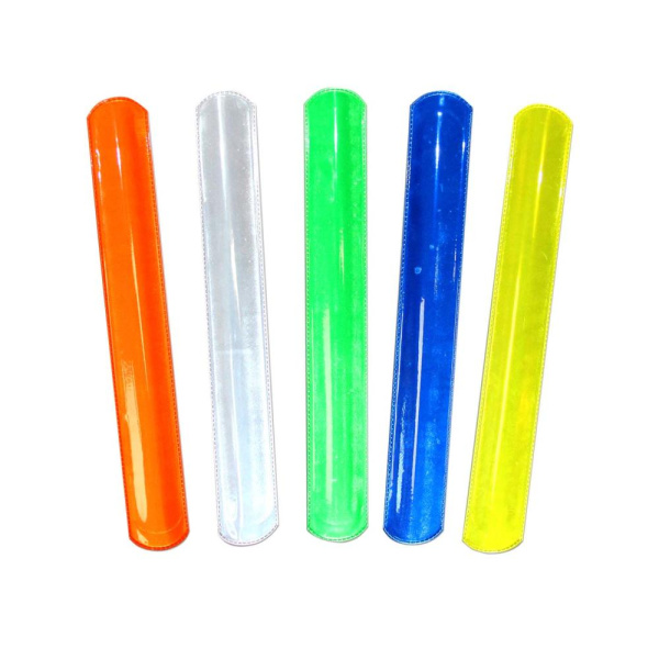 Браслет-слэп светоотражающий 22см