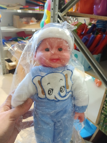 Игрушка Пупс хохотун средн.