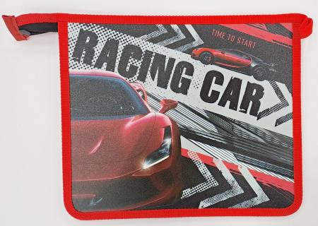 Папка д/тетр  А5  на молнии  Racing Car