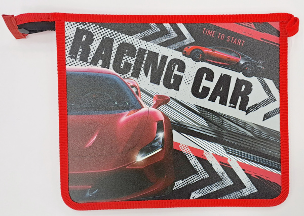 Папка д/тетр  А5  на молнии  Racing Car