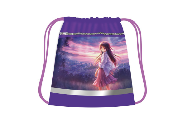 Мешок для обуви Аниме Max 490*410мм с карманом