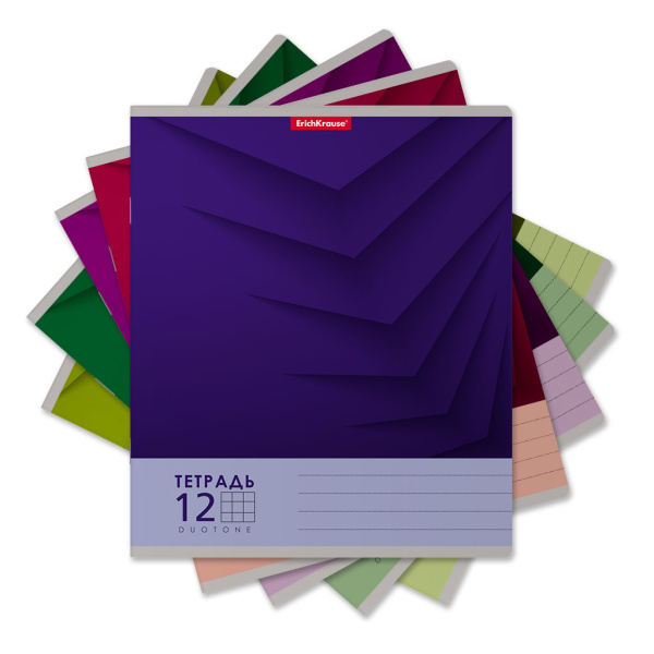 Тетрадь 12л клетка Duotone Next АКЦИЯ